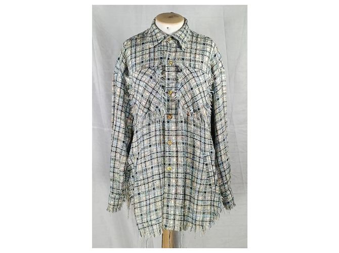 Autre Marque Faith Connection Hemdjacke Mehrfarbig L Mehrfarben - Ansicht 2