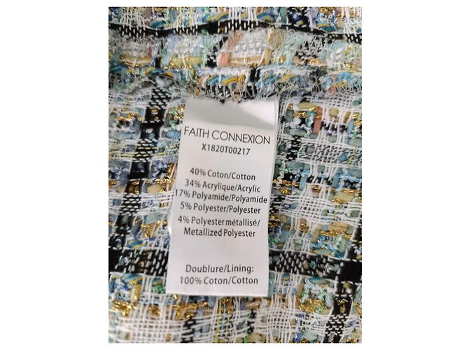 Autre Marque Faith Connection Hemdjacke Mehrfarbig L Mehrfarben - Ansicht 5
