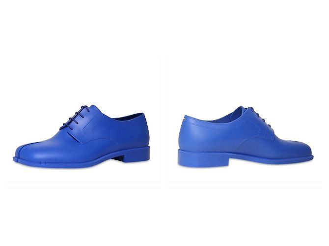 Maison Martin Margiela Nuove Scarpe Tabi Blu 36 - vista 3