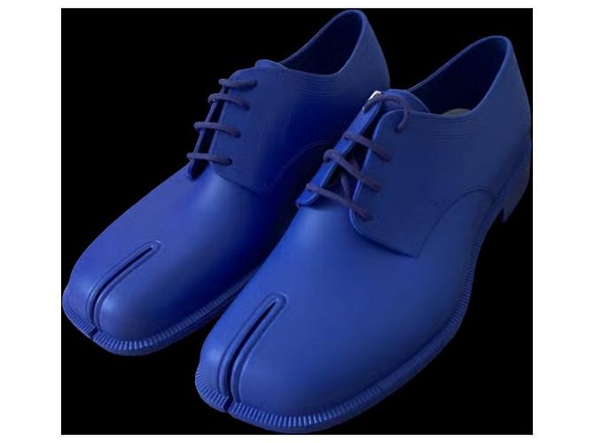 Maison Martin Margiela Nuove Scarpe Tabi Blu 36 - vista 4
