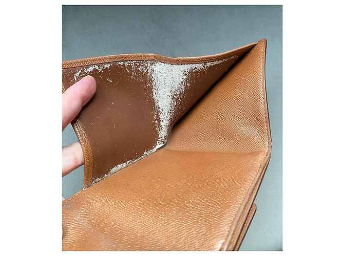 Cartera Louis Vuitton Double Flap Monogram Marrón Castaño - vista 6