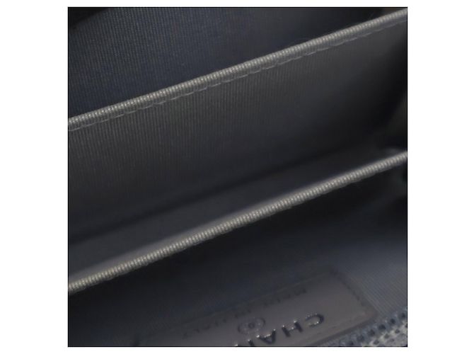 Monedero Boy de piel de cordero gris Chanel Castaño - vista 5