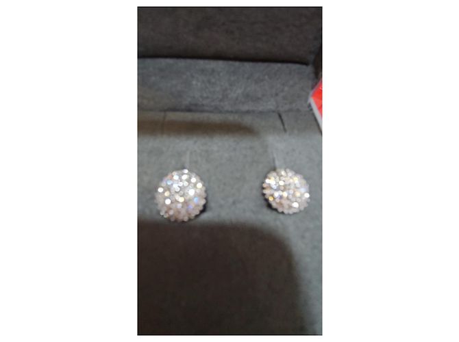 Autre Marque Orecchini in oro bianco e diamanti 2 ct VS G-H Argento - vista 2
