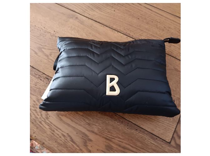 Bogner, borsa da viaggio trapuntata, nera, Nuova - vista 10