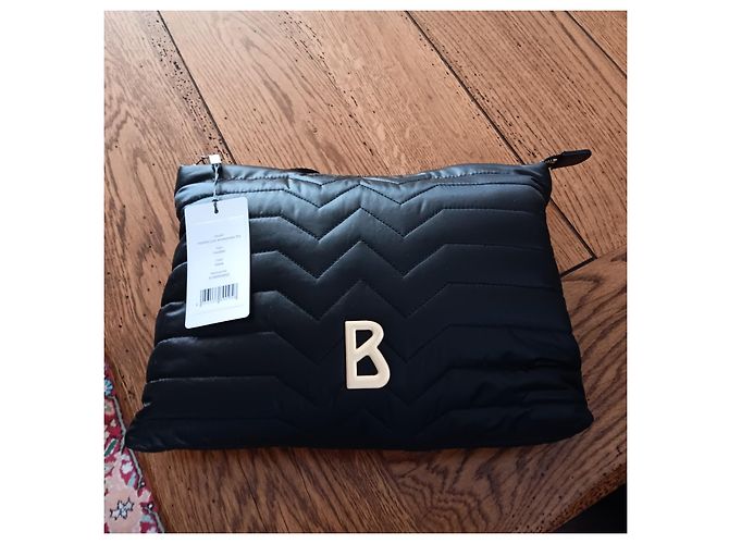 Bogner, borsa da viaggio trapuntata, nera, Nuova - vista 6