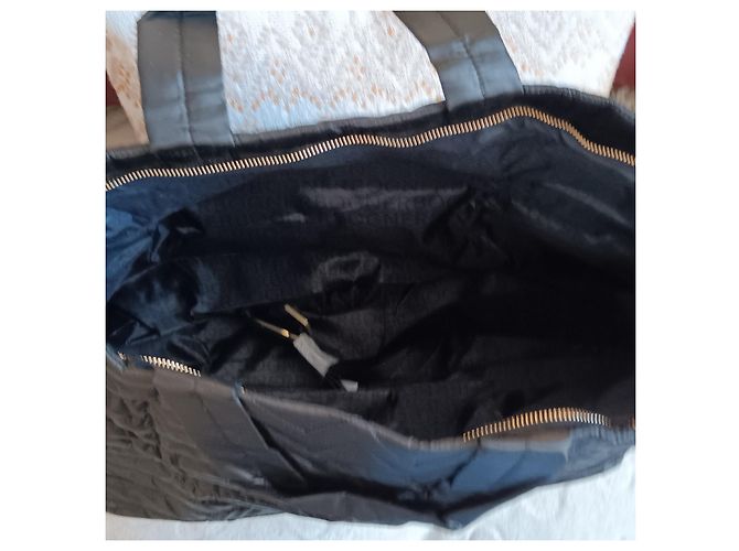 Bogner, borsa da viaggio trapuntata, nera, Nuova - vista 7