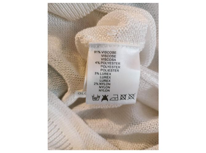 Faith Connexion Oversize Strickpullover aus Viskose Eggshell Aus weiß - Ansicht 7