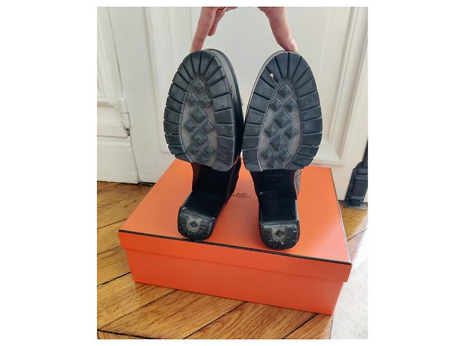 Hermès Punchy Hermes Stiefeletten Schwarz - Ansicht 4