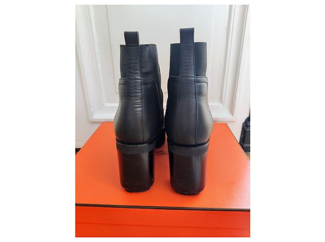 Hermès Punchy Hermes Stiefeletten Schwarz - Ansicht 7