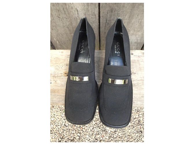 Mocassini Gucci Neri in Pelle Nero - vista 3