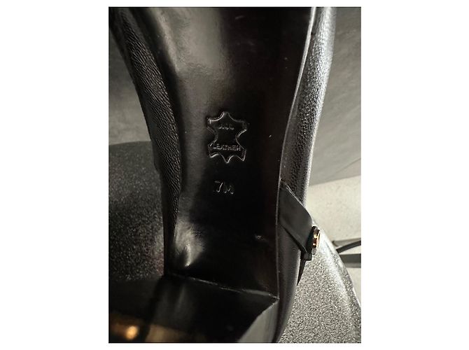 Botines de cuero negro Tory Burch - vista 6