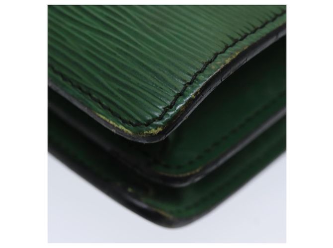 LOUIS VUITTON Epi Serviette Ambassador Borsa da Lavoro Verde M54412 LV Auth 84072 - vista 17