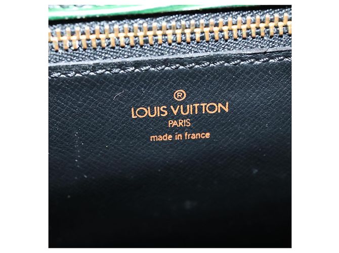 LOUIS VUITTON Epi Serviette Ambassador Borsa da Lavoro Verde M54412 LV Auth 84072 - vista 21