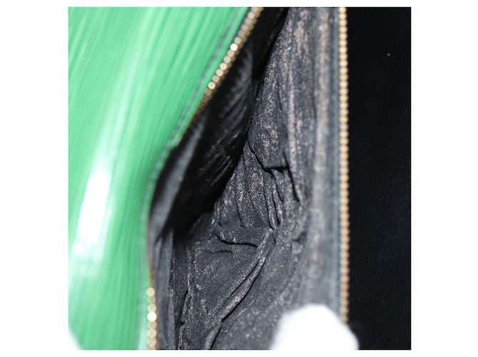 LOUIS VUITTON Epi Serviette Ambassador Borsa da Lavoro Verde M54412 LV Auth 84072 - vista 9