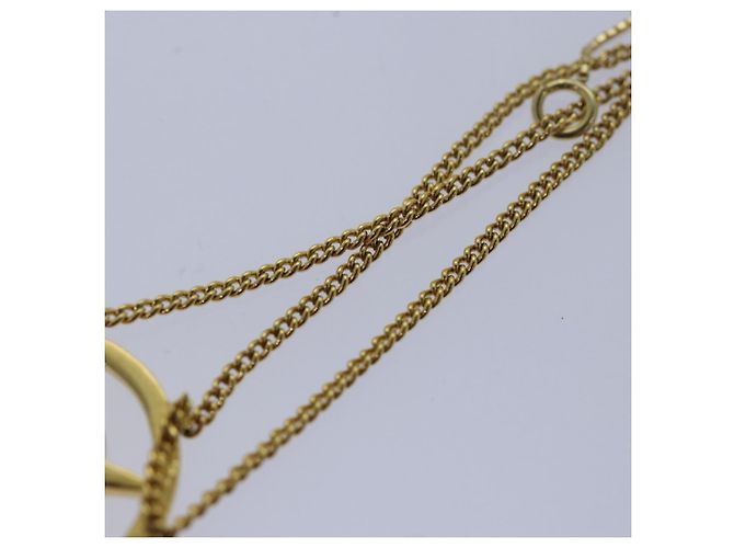 Bracciale in metallo dorato Christian Dior Auth am6489 - vista 11