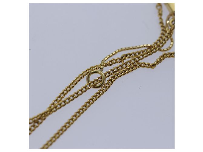 Bracciale in metallo dorato Christian Dior Auth am6489 - vista 12