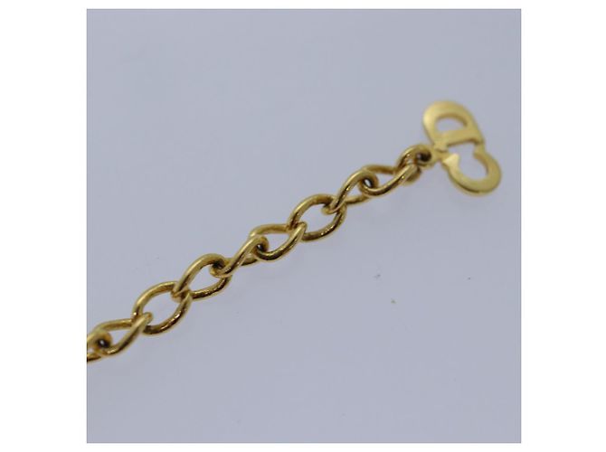 Bracciale in metallo dorato Christian Dior Auth am6489 - vista 16