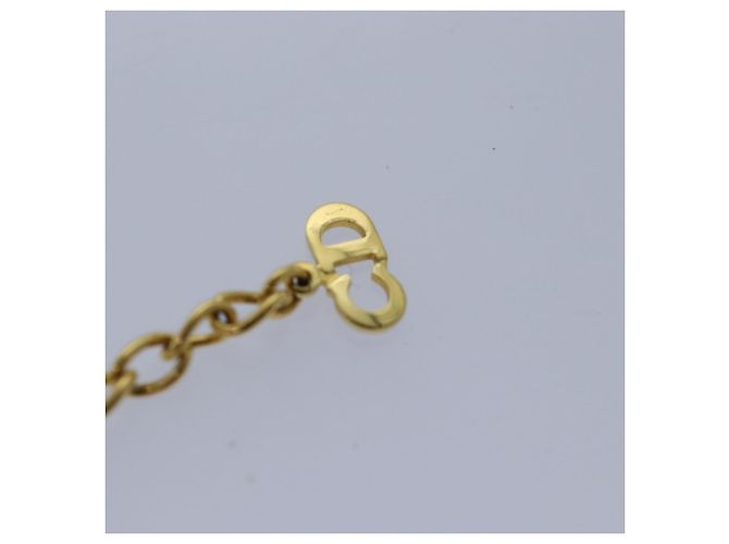 Bracciale in metallo dorato Christian Dior Auth am6489 - vista 17