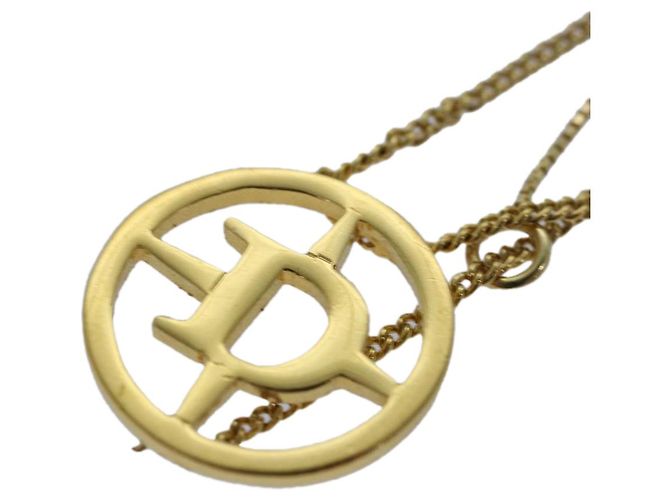 Bracciale in metallo dorato Christian Dior Auth am6489 - vista 2