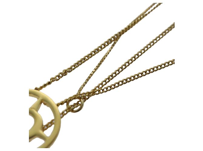 Bracciale in metallo dorato Christian Dior Auth am6489 - vista 3