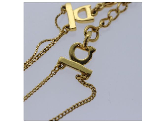 Bracciale in metallo dorato Christian Dior Auth am6489 - vista 5