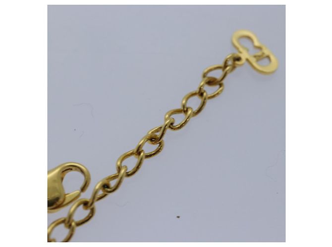 Bracciale in metallo dorato Christian Dior Auth am6489 - vista 8