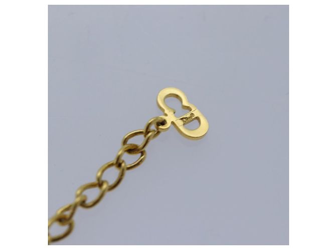 Bracciale in metallo dorato Christian Dior Auth am6489 - vista 9
