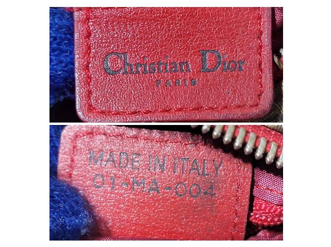 CHRISTIAN DIOR Borsa Messenger Rasta Diorissimo Marrone Beige - vista 7