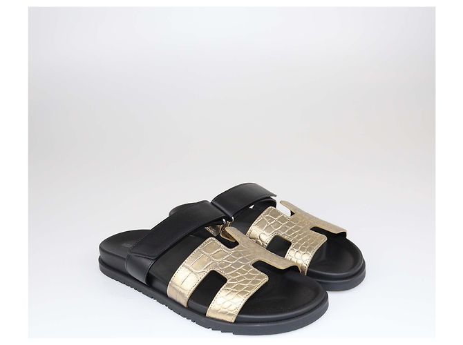 Hermès HERMES Bailarinas T.EU Cuero Negro - vista 2