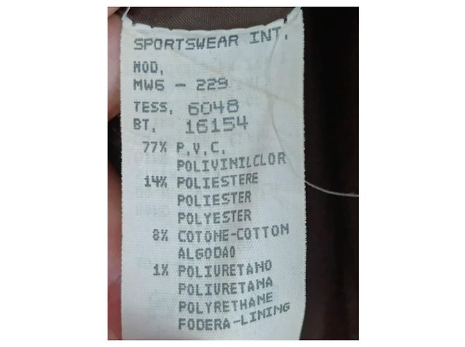 Moschino Jacke Braun Polyamid - Ansicht 5