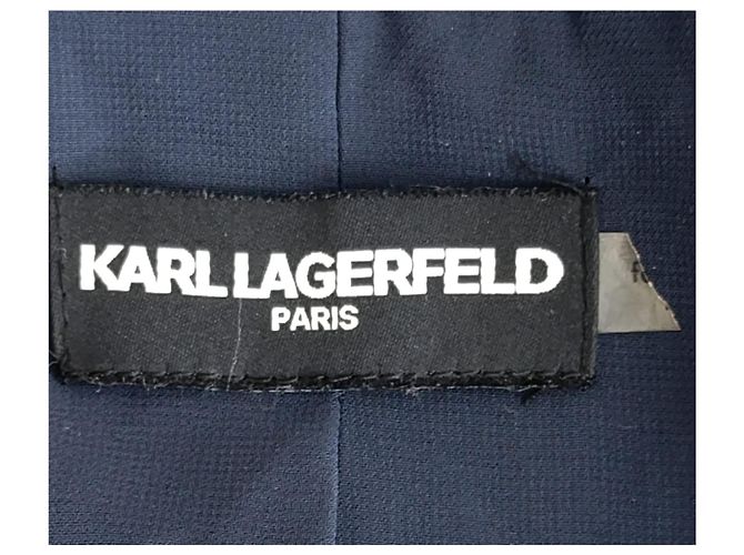 Karl Lagerfeld Jacke Blau Polyamid - Ansicht 4