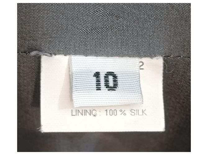 Abrigo de lana Oscar de la Renta gris - vista 7