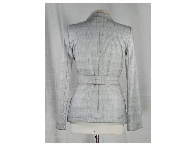Dolce & Gabbana Jacke aus Lammleder Weiß - Ansicht 2