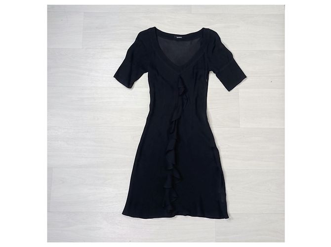 Elegantes schwarzes Kleid Max & Co y2k - Ansicht 8