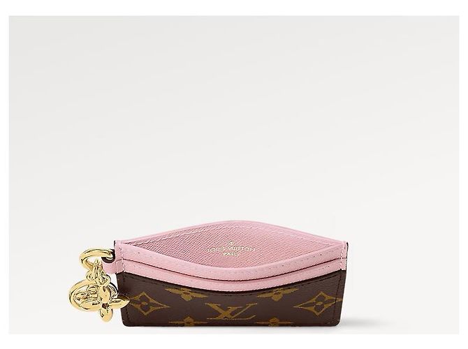 Louis Vuitton Portacarte LV Charms Rosa - vista 2