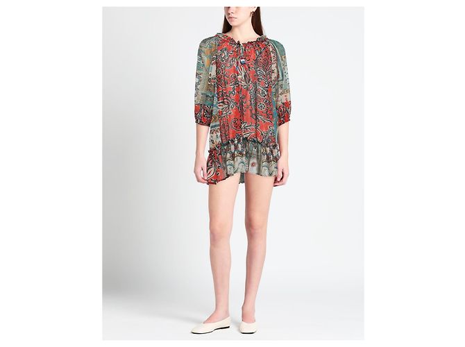 Autre Marque Vestido mini Anjuna de algodón Multicolor - vista 3