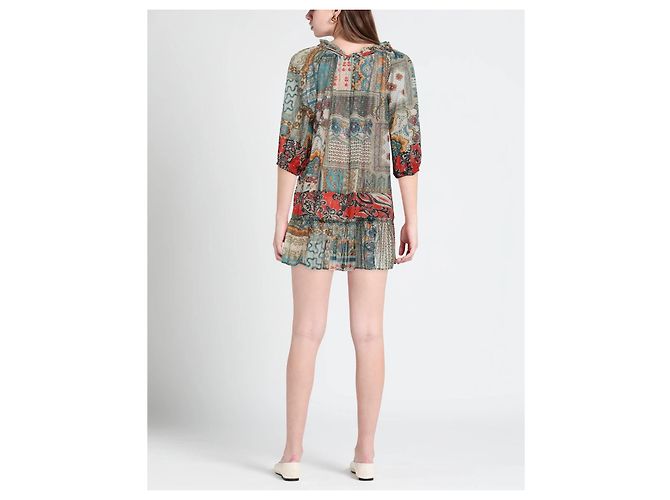 Autre Marque Vestido mini Anjuna de algodón Multicolor - vista 4