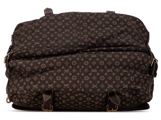 Louis Vuitton Mini Lin Saumur 43 Monogramma Marrone Marrone scuro - vista 4