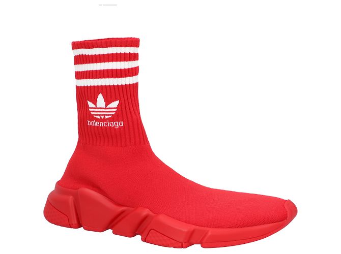 Balenciaga x Adidas Speed Trainer Rosso - vista 5
