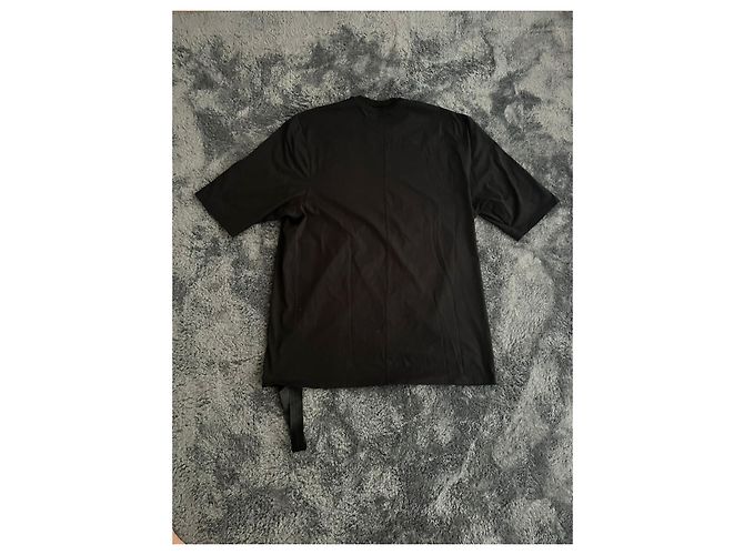 Maglietta Rick Owens Pentagram Black. Nero - vista 2