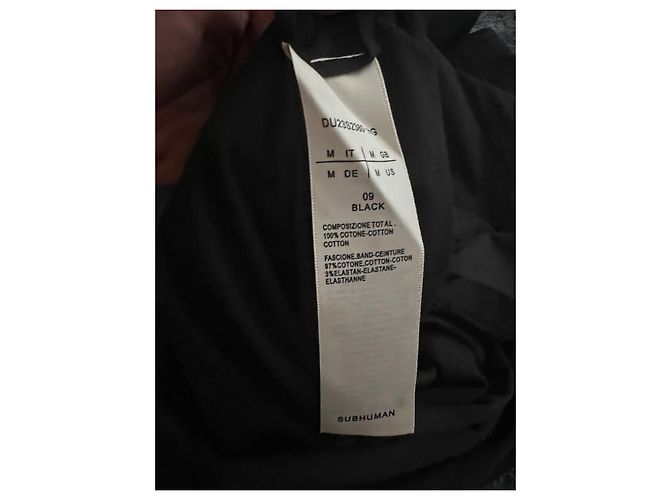 Maglietta Rick Owens Pentagram Black. Nero - vista 4