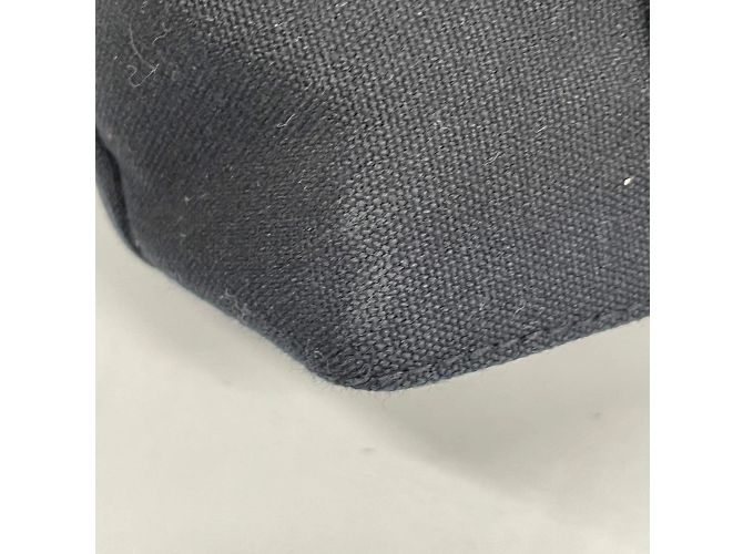 Hermès Borsa Tote Hermes Troca Orizzontale MM Canvas Nera Nero - vista 7