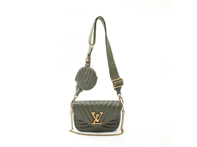 Borsa Multi Pochette New Wave Louis Vuitton Cachi - vista 2