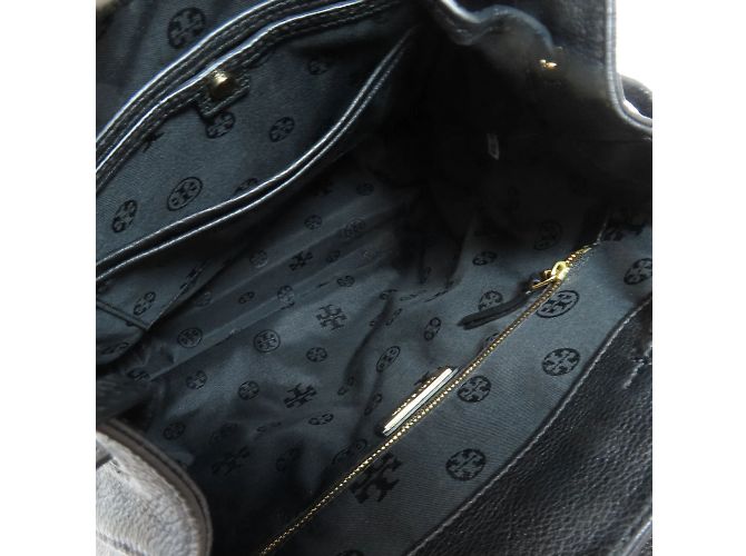Schwarzer Leder-Rucksack von Tory Burch - Ansicht 5
