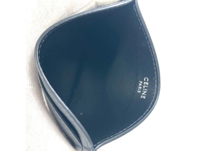 Céline Celine Black Leather Card Case - view 4