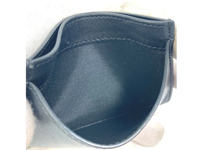 Céline Celine Black Leather Card Case - view 7