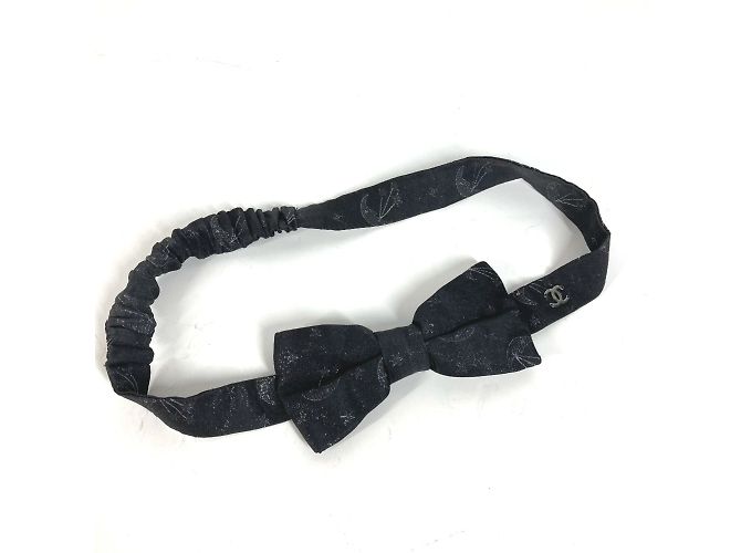 Timeless Corbata negra Chanel Negro - vista 5