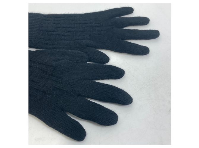 Hermès Guanti neri caldi Hermes Nero - vista 5