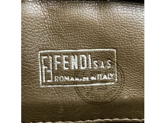 Vintage Beiger Schultertasche von Fendi - Ansicht 11