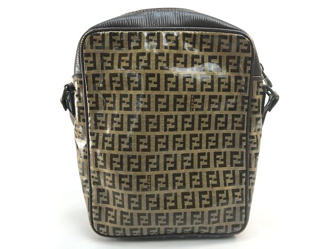 Vintage Beiger Schultertasche von Fendi - Ansicht 2